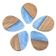 Ciondoli in resina opaca e legno di noce RESI-S389-010A-C-2