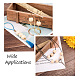 Craftdady 100Pcs 10 Styles Unfinished Natural Wood European Beads WOOD-CD0001-08-10