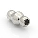 304 Stainless Steel Glazed Surface Magnetic Clasps Fit 4mm Cords STAS-O042-03-3