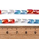 Chapelets de perles en verre électroplaqué&nbsp;EGLA-D300-05-17-4