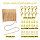 DIY Chains Bracelet Necklace Making Kit DIY-YW0005-83G-3