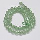 Round Natural Green Strawberry Quartz Beads Strands G-K068-23-8mm-2