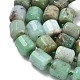 Натуральные хризопразные бисерные пряди&nbsp;G-C270-D01-02-4