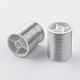 メタリックな刺繍糸  銀  0.1mm  約60.14ヤード（55m）/ロール  20のロール/箱 MCOR-R007-03-B-2