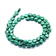 Natural Malachite Beads Strands G-D0011-02-8mm-2