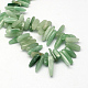Aventurine vert brins pierre de perles naturelles X-G-R223-07-2