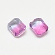 Pointed Back Glass Rhinestone Cabochons RGLA-T079-8x10-003TO-2