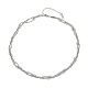 Многослойные ожерелья из нержавеющей стали 304 NJEW-Z072-01P-2