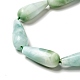 Brins de perles de verre naturel G-I247-35C-4