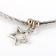 Tibetan Style Star Anklets AJEW-AN00040-01-2