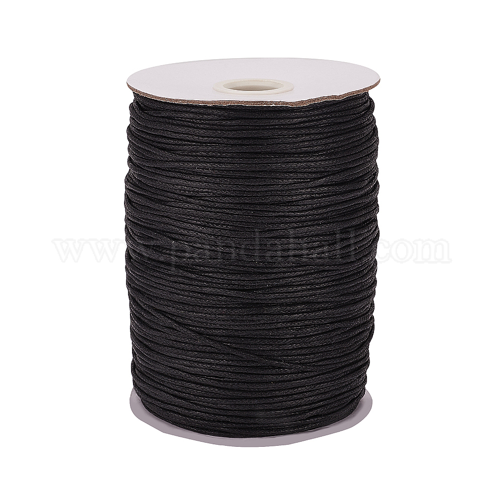 Shop PandaHall 200 Yards 1.5mm Waxed Cotton Cord Thread Beading String ...