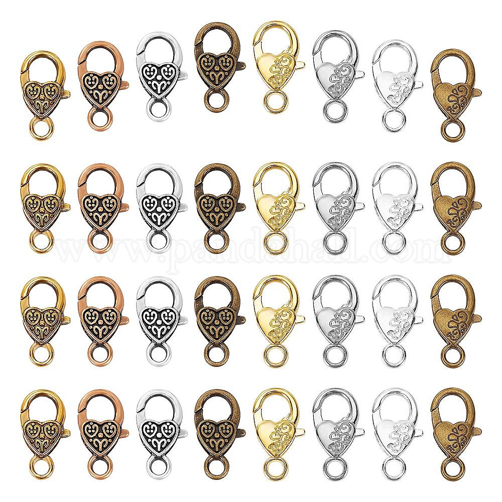 Shop SUNNYCLUE Alloy Lobster Claw Clasps for Jewelry Making PandaHall Selected