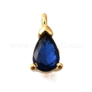 Латунные микро проложить кубического циркония подвески KK-D356-08G-G