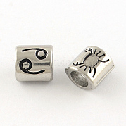 Smooth Surface 304 Stainless Steel European Bead STAS-R079-A06
