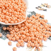 Стеклянные бусины с имитацией нефрита SEED-Z001-A-B11