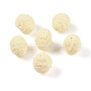 Бусины из синтетической ракушки и смолы BSHE-G036-15