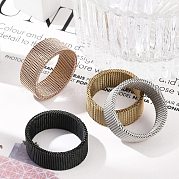 201 перстень из нержавеющей стали RJEW-H242-01D