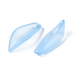 Transparent lackiert Glas-Anhänger&nbsp;GGLA-S054-015E-03