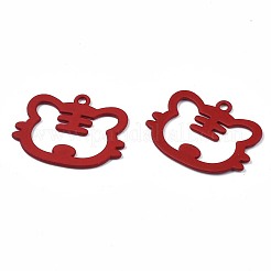 Lackierte legierungsanhänger&nbsp;LS-ENAM-N055-059-A01