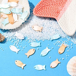 10 шт. Подвески из натуральных ракушек&nbsp;SHEL-YW0001-12