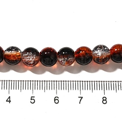 Стеклянные бусины кракле&nbsp;CCG-C002-8mm-02