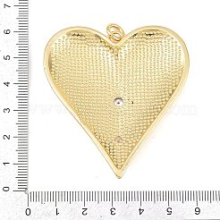 Латунные микро проложить кубического циркония большие кулоны&nbsp;KK-C162-063G-03