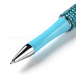 Пластиковые и железные ручки с бусинами&nbsp;AJEW-H147-01H