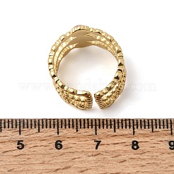 Manschettenringe aus Messing mit Emaille-Motiv und offenem Motiv&nbsp;RJEW-L339-01G-01