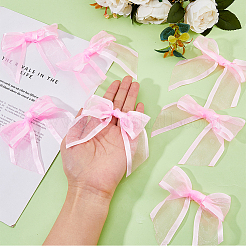 Бант из упаковочной ленты из полиэстера AJEW-WH0270-204A