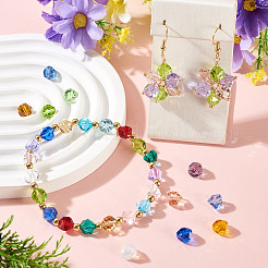 10 perle en verre imitation cristal autrichien&nbsp;GLAA-TADJ0001-11I