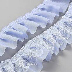 Bordure en dentelle double polyester pour décoration de couture&nbsp;OCOR-WH20007-226A