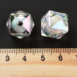 Непрозрачные акриловые бусины с УФ-покрытием&nbsp;OACR-S142-05C