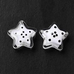 Прозрачные стеклянные бусины&nbsp;LAMP-M011-05C