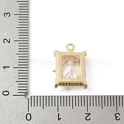 Латунные микро проложить кубического циркония подвески KK-M326-21G