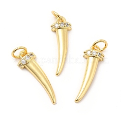 Стойки обшивки латунь микро проложить Циркон подвеску KK-K270-12G