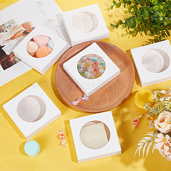 Подарочные коробки для хранения кубической крафт-бумаги&nbsp;CON-WH0095-101C-01