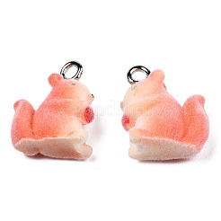 Кулоны из флокированной смолы X-RESI-N032-05