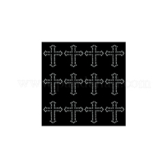 Strass di cristallo termoadesivo in vetro&nbsp;DIY-WH0349-327A