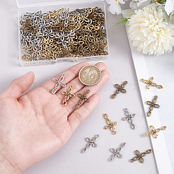 120 шт. 3-х цветные подвески из сплава в тибетском стиле&nbsp;FIND-PH0023-05