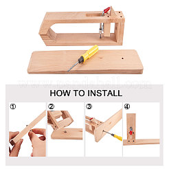 Новые кожаные зажимные инструменты для дерева TOOL-WH0032-01