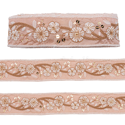 5 ярд полиэстеровой ленты для вышивки&nbsp;DIY-CY0001-82A