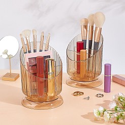 Прозрачный пластиковый органайзер для хранения кистей для макияжа AJEW-WH0332-33B