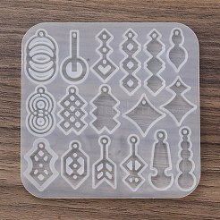 Кулон силиконовые Молды&nbsp;LS-AJEW-S041-03B