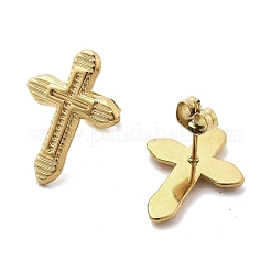 Pendientes de acero inoxidable 304 para mujer&nbsp;EJEW-K271-03C-G