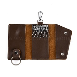 Кожаные сумки для ключей от машины&nbsp;AJEW-WH0250-38B