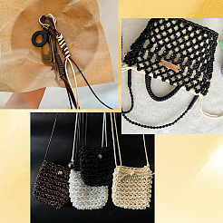 1 рулон экологически чистого корейского вощеного полиэфирного шнура&nbsp;YC-SP0001-03A