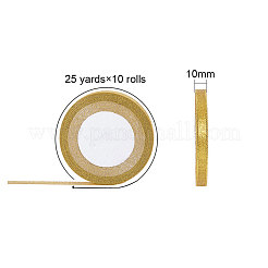 Блестящая металлическая лента&nbsp;OCOR-T001-10mm-JC