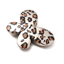 Гальванопокрытие и распыление окрашенных акриловых бусин&nbsp;OACR-S043-05B-01