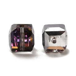 Гальванические стеклянные бусины&nbsp;EGLA-E006-2C