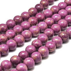 Chapelets de perles en jade Mashan naturel&nbsp;G-P232-01-B-4mm